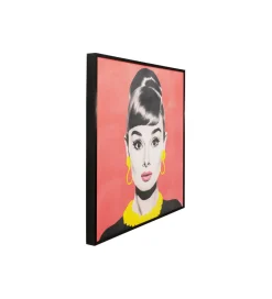 KDesign Obraz DIVA BRUNETTE 60 x 60 cm