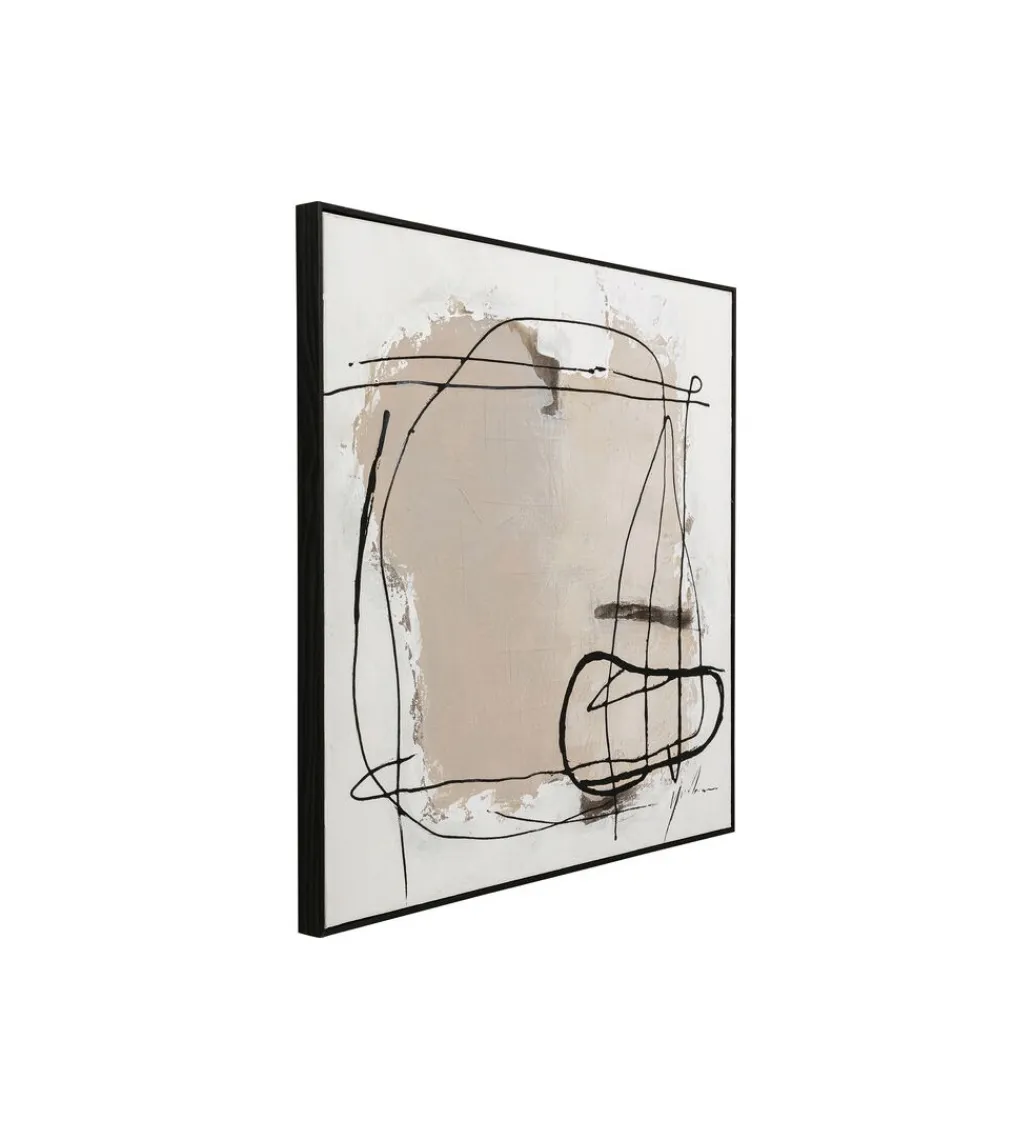 KDesign Obraz Dust Grey 100 cm x 100 cm