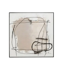 KDesign Obraz Dust Grey 100 cm x 100 cm
