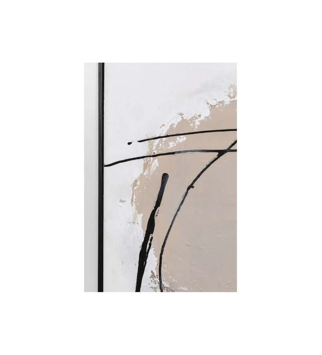 KDesign Obraz Dust Grey 100 cm x 100 cm