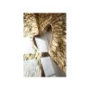 KDesign Obraz GOLD WINGS 120 x 120 cm biało złoty