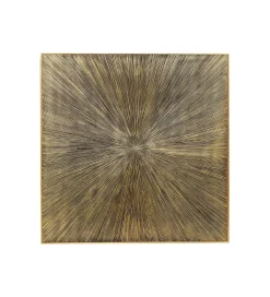 KDesign Obraz ILLUMINO 120 x 120 cm złoty
