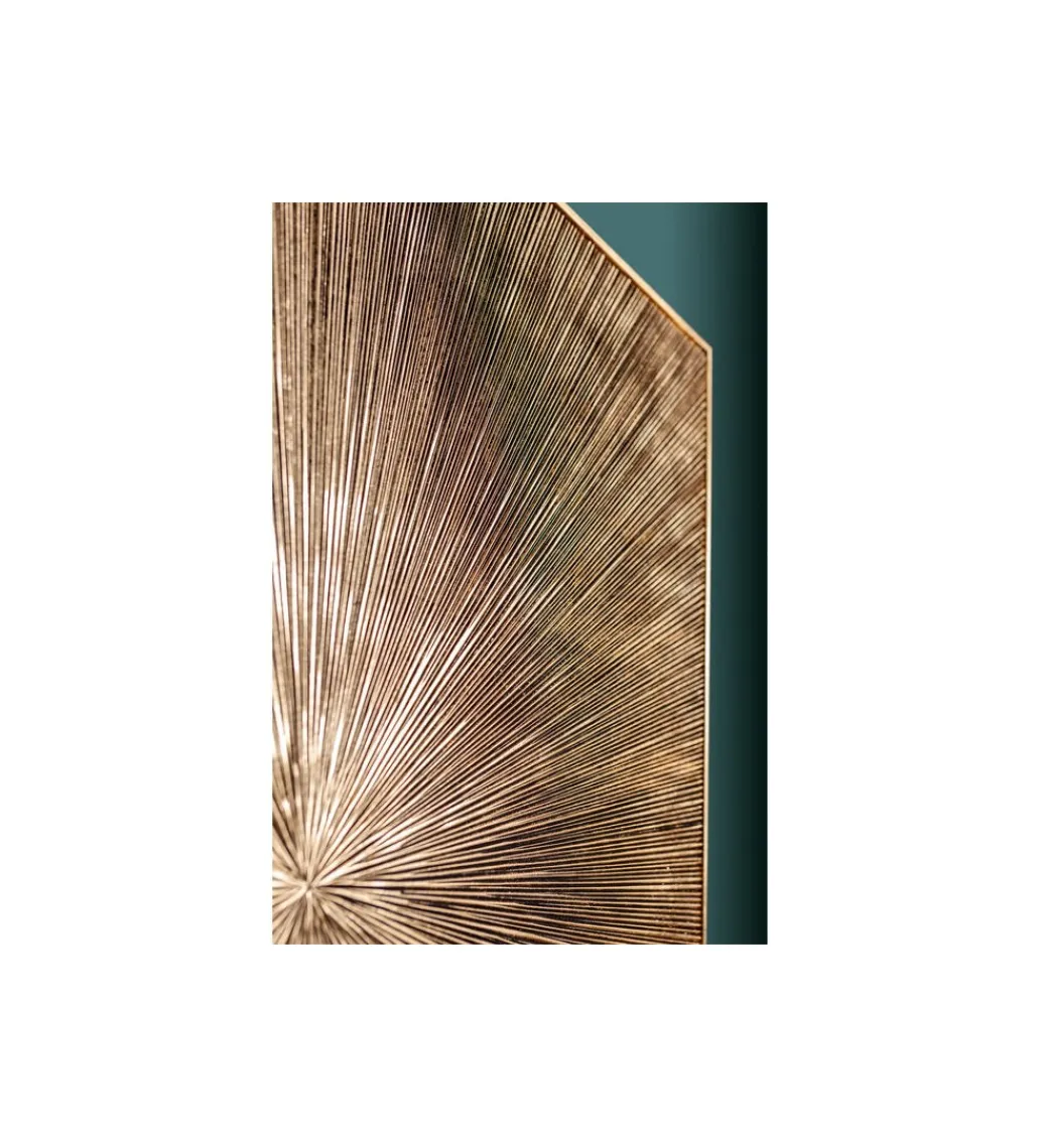 KDesign Obraz ILLUMINO 120 x 120 cm złoty