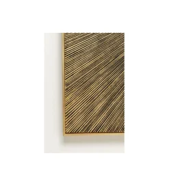 KDesign Obraz ILLUMINO 120 x 120 cm złoty