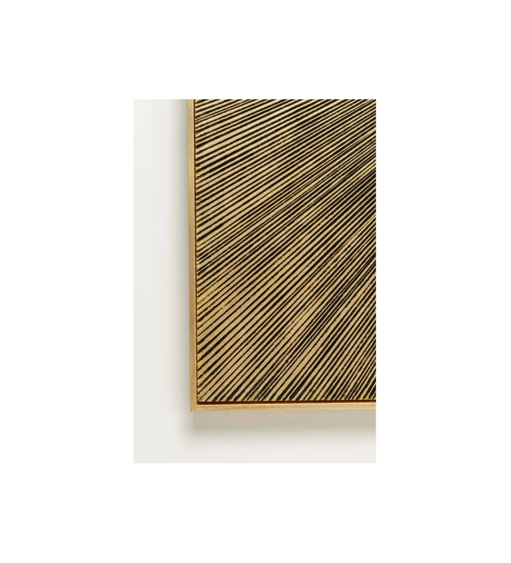 KDesign Obraz ILLUMINO 120 x 120 cm złoty