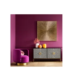 KDesign Obraz ILLUMINO 120 x 120 cm złoty