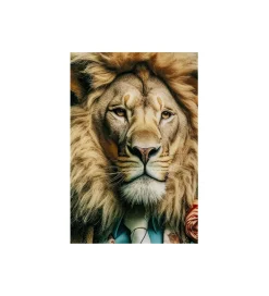 KDesign Obraz MISTER LION 150 x 100 cm szklany