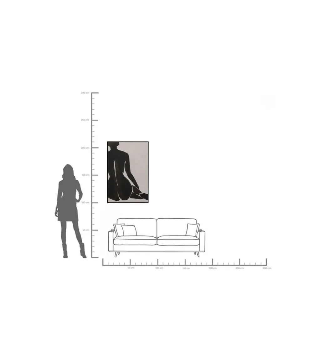 KDesign Obraz NUDE LADY 70 x 110 cm