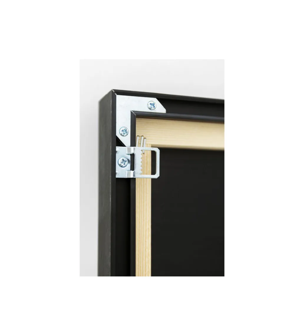KDesign Obraz SHADOW SKYLINE 160 x 60 cm niebieski