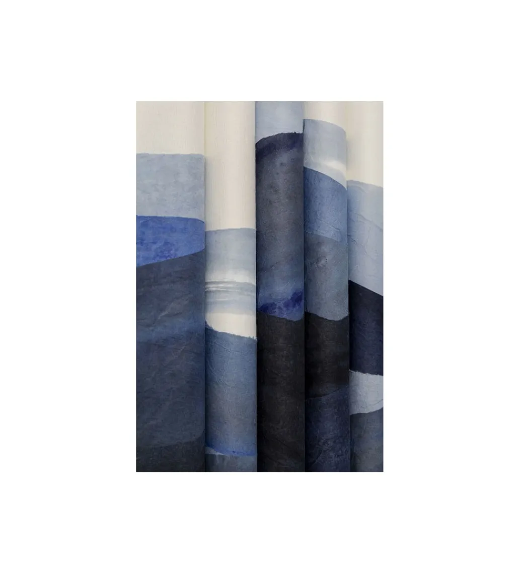 KDesign Obraz SHADOW SKYLINE 160 x 60 cm niebieski