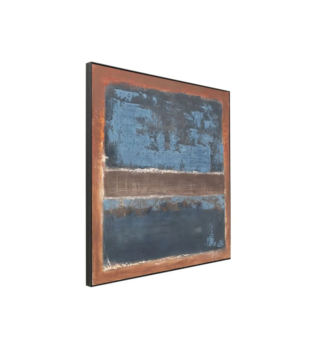 KDesign Obraz Silence Blue 120 cm x 120 cm