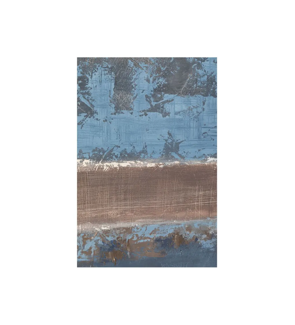 KDesign Obraz Silence Blue 120 cm x 120 cm