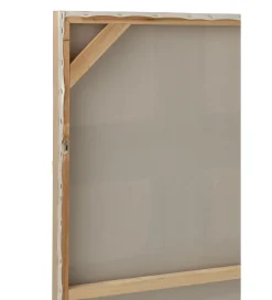 J-Line Obraz SQUARELY 122 cm białoszary