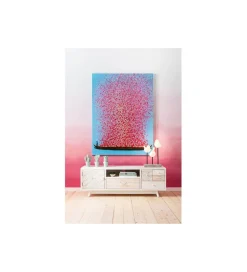 KDesign Obraz Touched Flower Boat 80 cm x 100 cm różowy