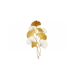 Invicta Interior Ozdoba ścienna GINKGO 58 cm złota