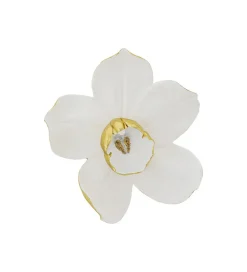 KDesign Ozdoba Ścienna Orchid Biała