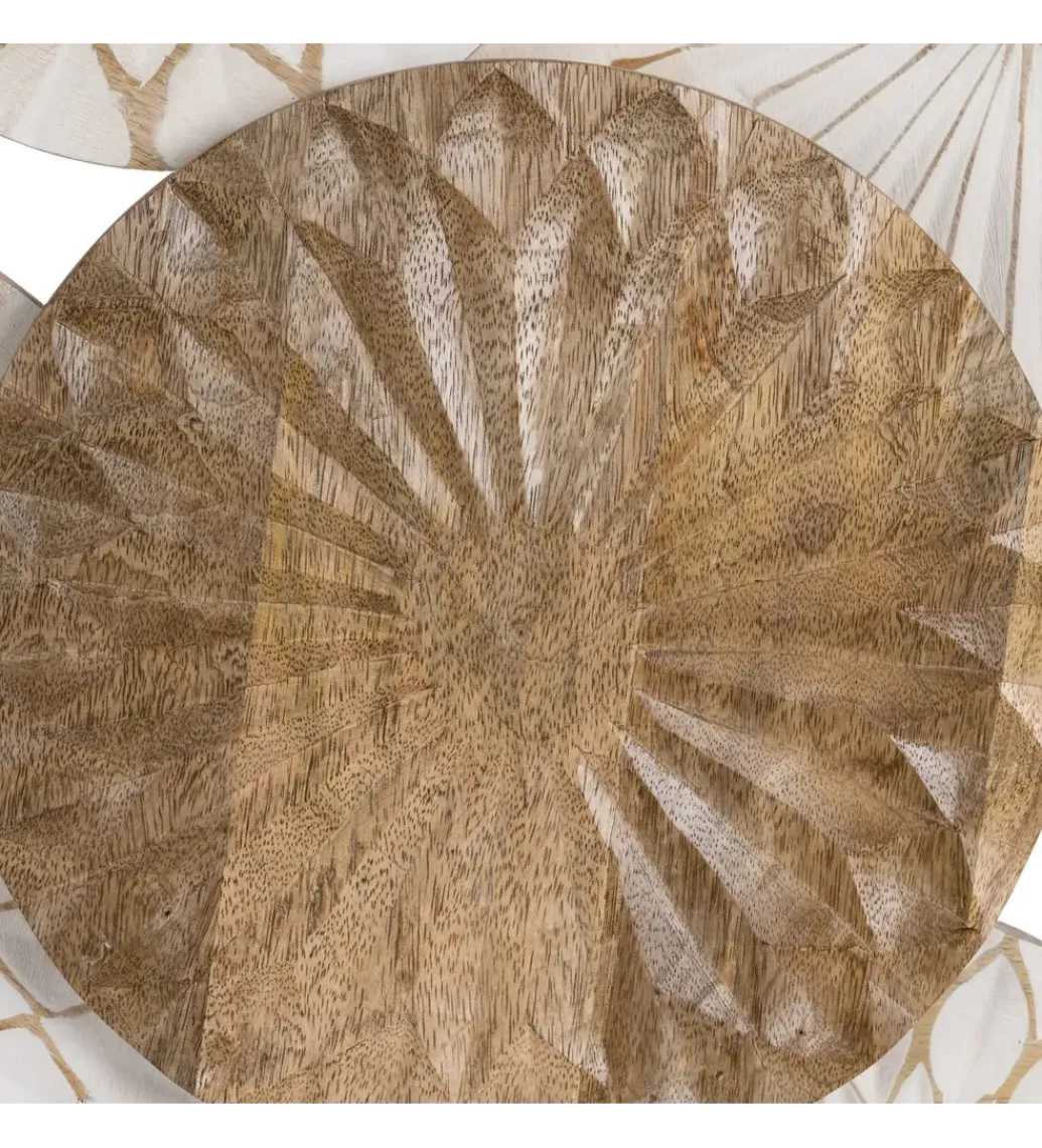 Zona-Design Ozdoba ścienna PAREDO 100 cm drewno mango