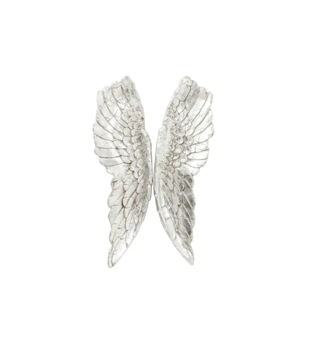 KDesign Ozdoba Skrzydła Angel Wings srebrne