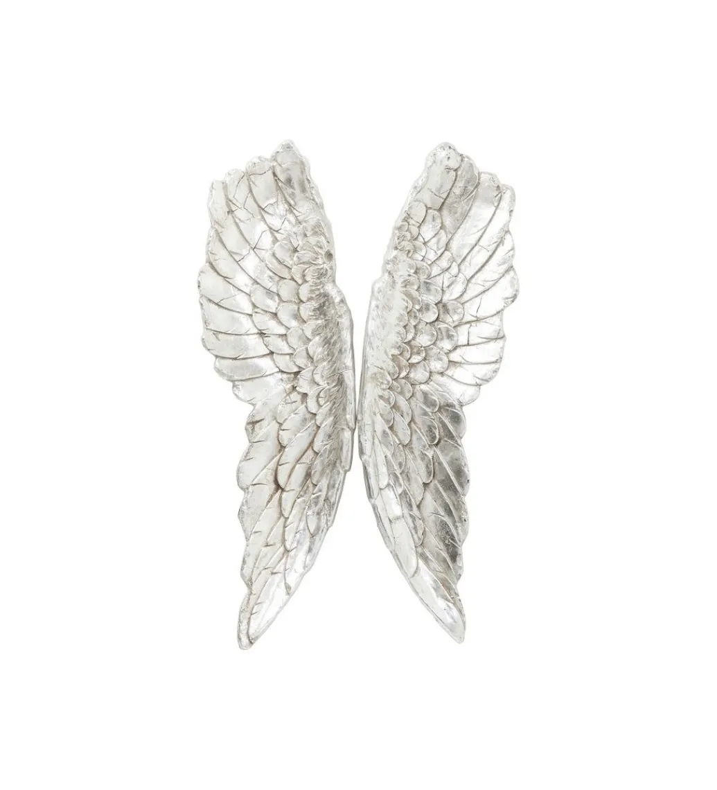 KDesign Ozdoba Skrzydła Angel Wings srebrne