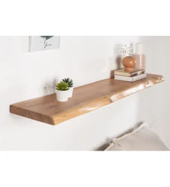 Invicta Interior - przedsprzedaż Półka Ścienna ARKTYKA Mammut 115 Cm Akacja honey