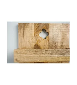Invicta Interior Półka ścienna CASTELO 80 cm drewno mango