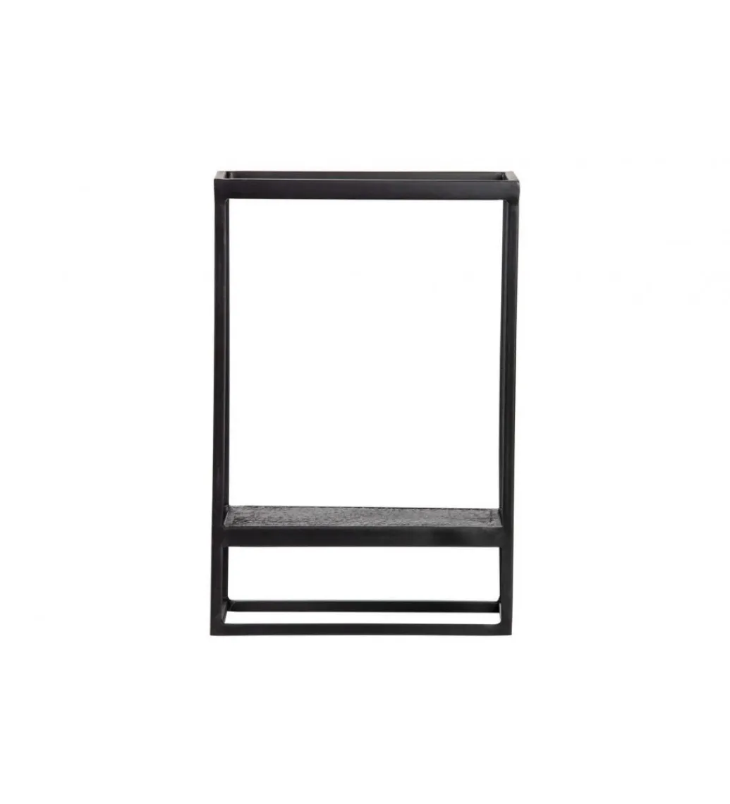 WOOOD Półka ścienna FEBE 40 cm czarna