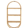 J-Line Półka ścienna Plank 56 cm rattan