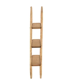 J-Line Półka ścienna Plank 56 cm rattan