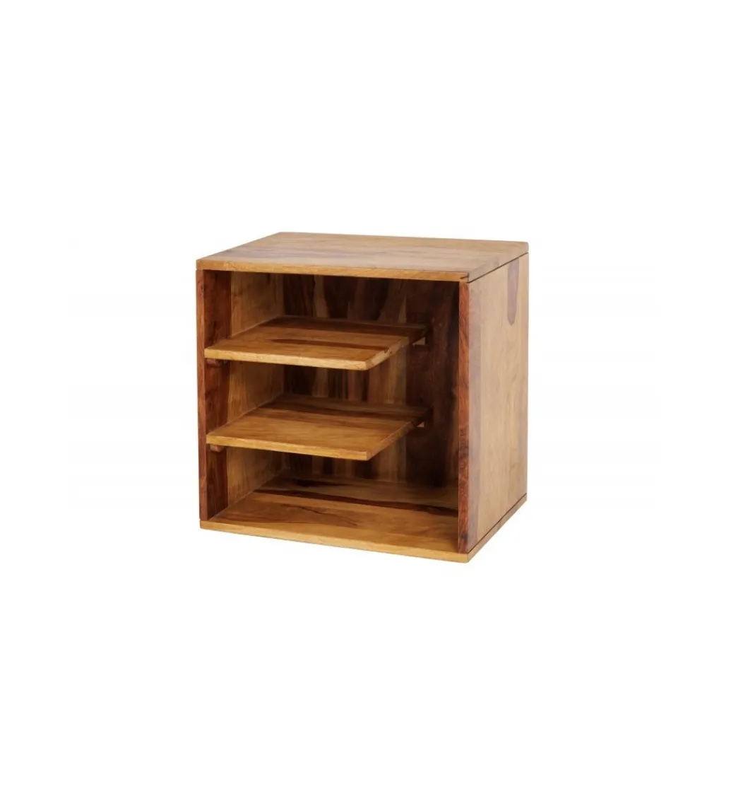 Invicta Interior Półka Cube 43 cm drewno Sheesham