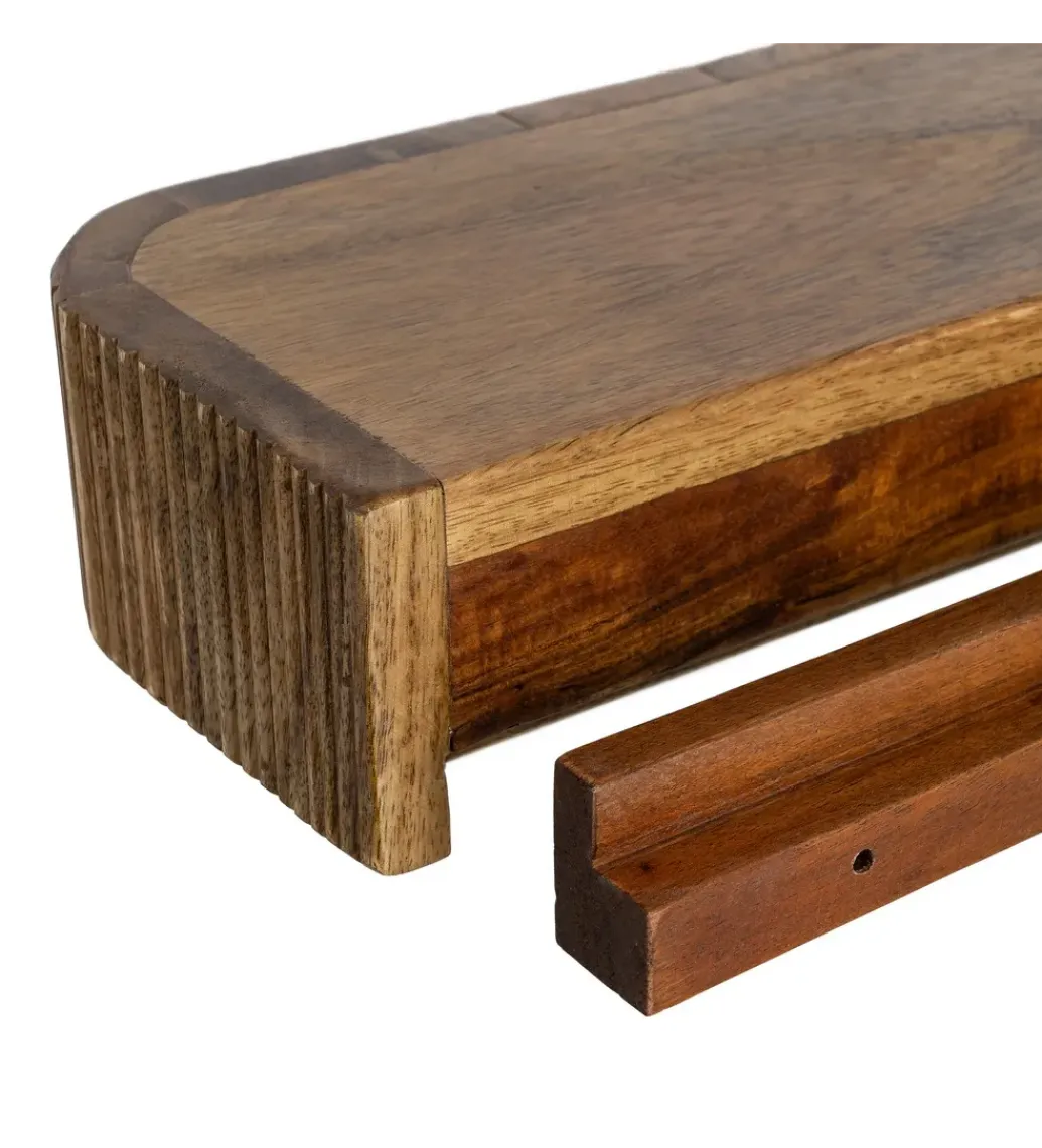 Zona-Design Półka MIELO 35 cm drewno mango