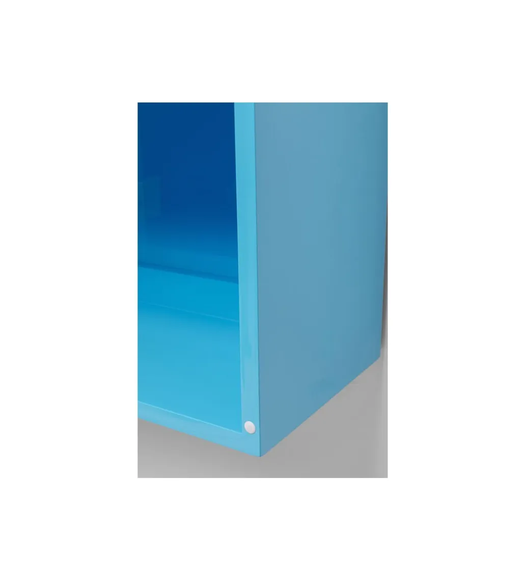 KARE Półka NIMBUS 85 cm niebieska