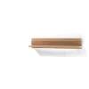 MCA Półka wisząca ESPERO 124 cm Dąb Sękaty W Kolorze Bianco