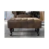 Invicta Interior Podnóżek Chesterfield antyczny brąz