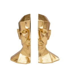 KDesign Podpora na książki Face set 2 złota