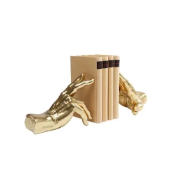 KDesign Podpora na książki Fingers set 2 złota