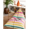 J-Line Pufa COCOON STRIPES 150 cm wielokolorowa