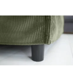 Invicta Interior Pufa HEAVEN 100 cm cord zielona