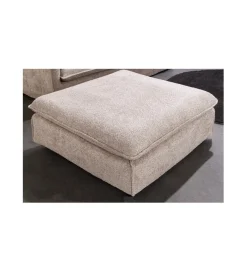 Invicta Interior Pufa HEAVENLY Heaven 100 cm Bouclé beżowa