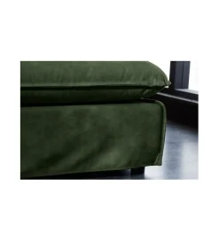 Invicta Interior Pufa HEAVENLY Heaven 100 cm ciemnozielona