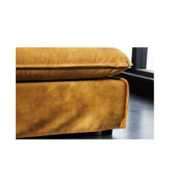 Invicta Interior Pufa HEAVENLY Heaven 100 cm musztardowa