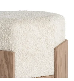 Zona-Design Pufa KRYSTEN 44 cm kremowa