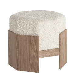 Zona-Design Pufa KRYSTEN 44 cm kremowa