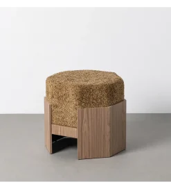 Zona-Design Pufa KRYSTEN 44 cm ochra