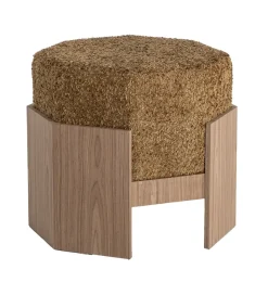 Zona-Design Pufa KRYSTEN 44 cm ochra