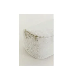 KARE Pufa MIKA FURR 131 cm kremowa