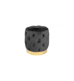 Invicta Interior Pufa Modern Barock Chester czarna