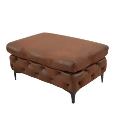 Invicta Interior Pufa MODERN BAROCK 90 cm antyczny brąz