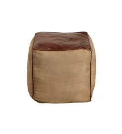 Invicta Interior Pufa Mustang 45 cm brązowa