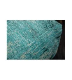 Invicta Interior Pufa na podłogę ABSTRACT 70 Cm turkusowa