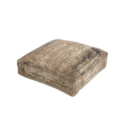 Invicta Interior Pufa Na Podłogę Abstrakt 70 Cm brązowa